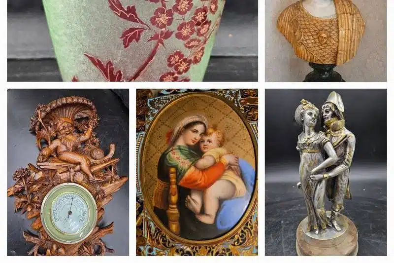Collection d'objets anciens à faire estimer